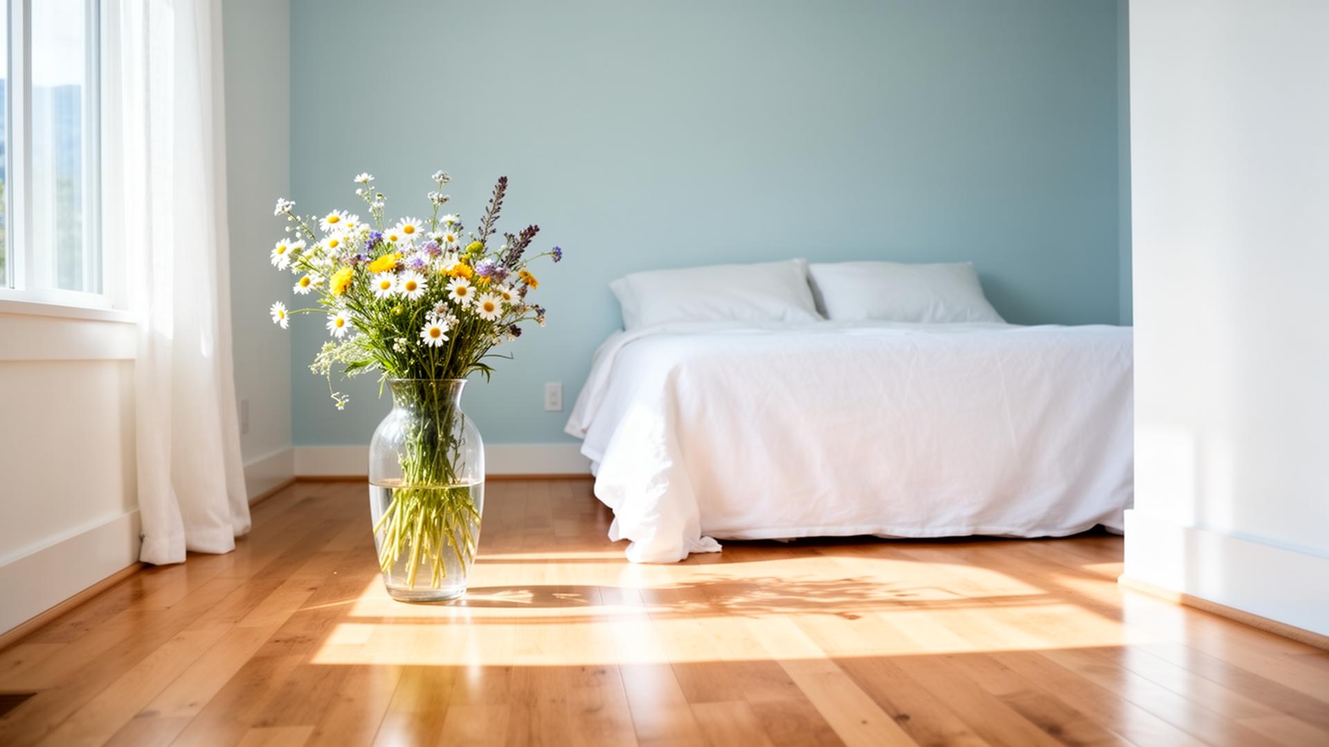 Bright, airy Okanagan home with wildflowers